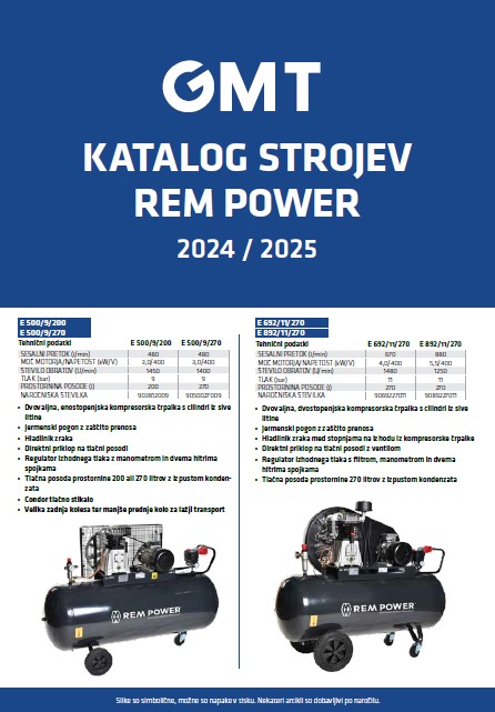 Katalog strojev REM POWER